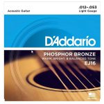 D'ADDARIO EJ-16 JUEGO CUERDAS GUITARRA ACUSTICA 12-53
