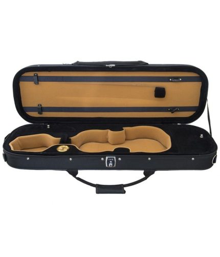 RAPSODY ELEGANCE ESTUCHE VIOLIN 4/4 RECTANGULAR NEGRO